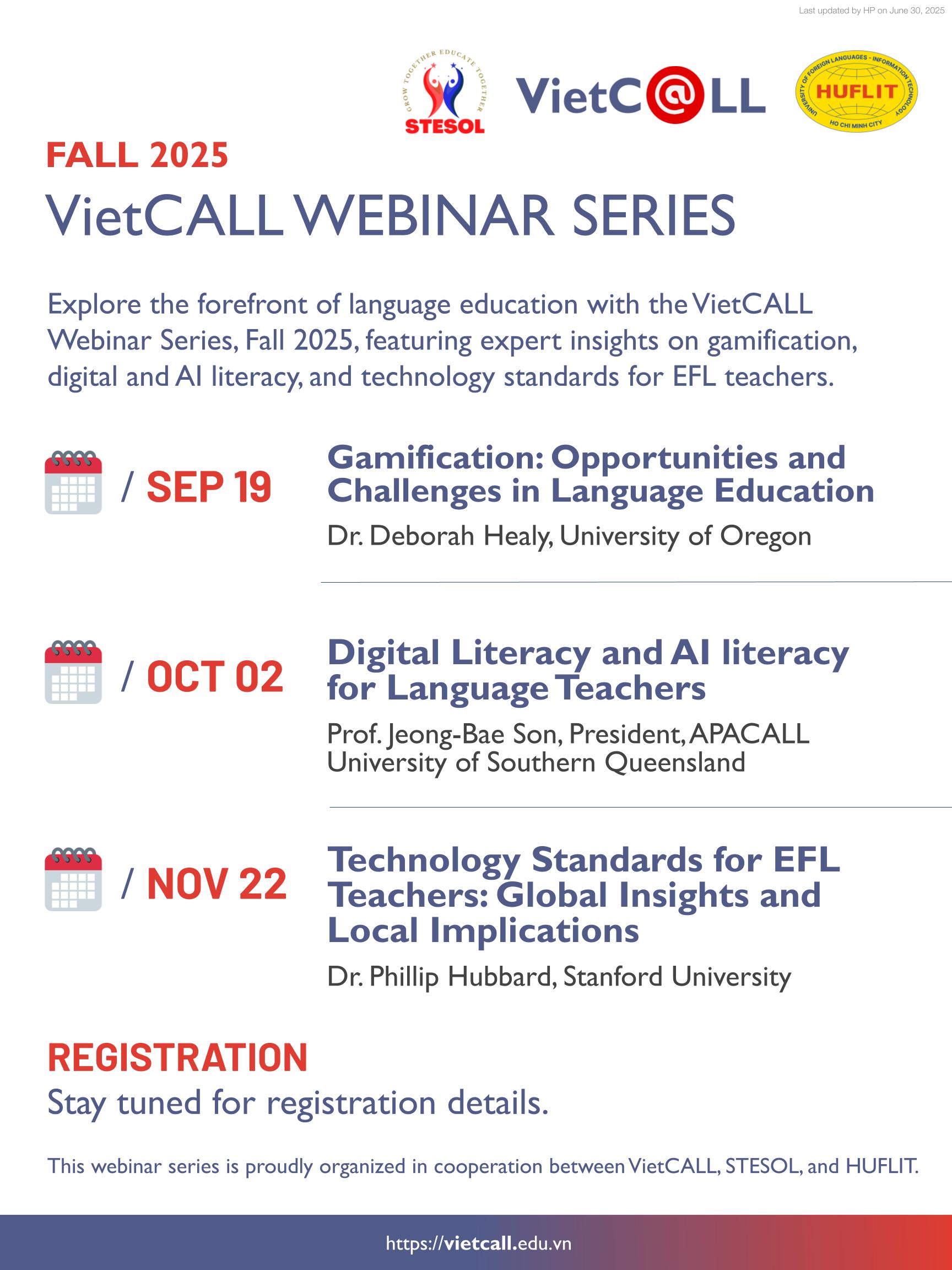VietCALL Webinar Series Fall 2025